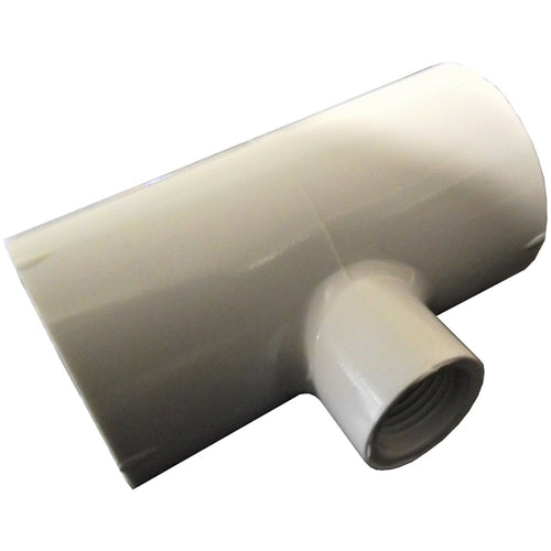 Horizontal Poultry Nipple & 1/2 PVC Tee Chicken Drinker System