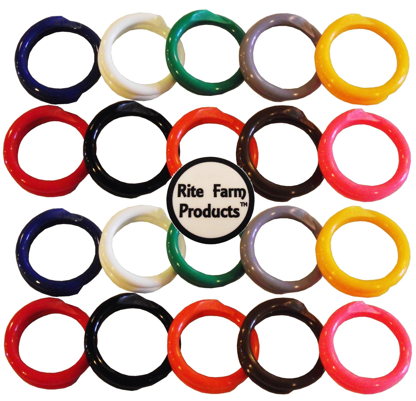 Rite Farm Products Poultry Leg Bands in Many Different Colors & Quantities, Chicken, Chick, Quail, Duck, Turkey, Goose, Etc.