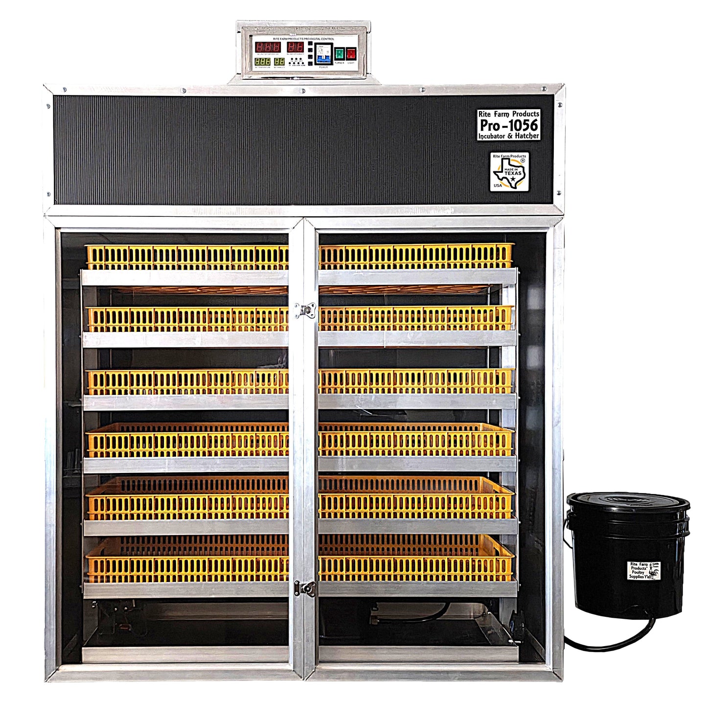 Rite Farm Products PRO1056 USA MADE Cabinet Incubator & Egg Hatcher