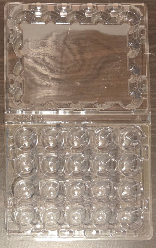 20 Hole Quail Egg Cartons - 50 count