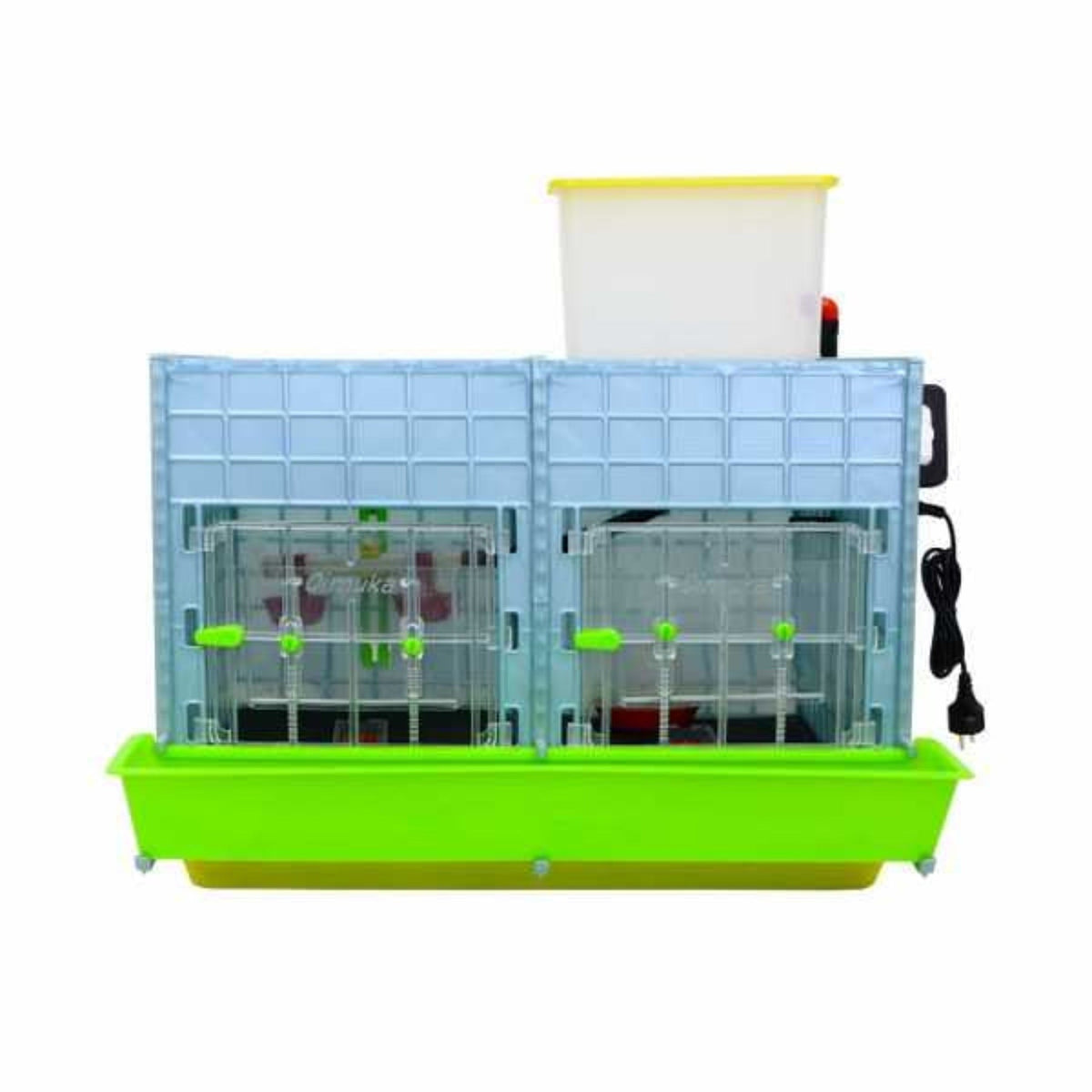 Chick Brooder - 2 Section H:15" (Starter Kit for Chickens, Turkeys, Ducks)