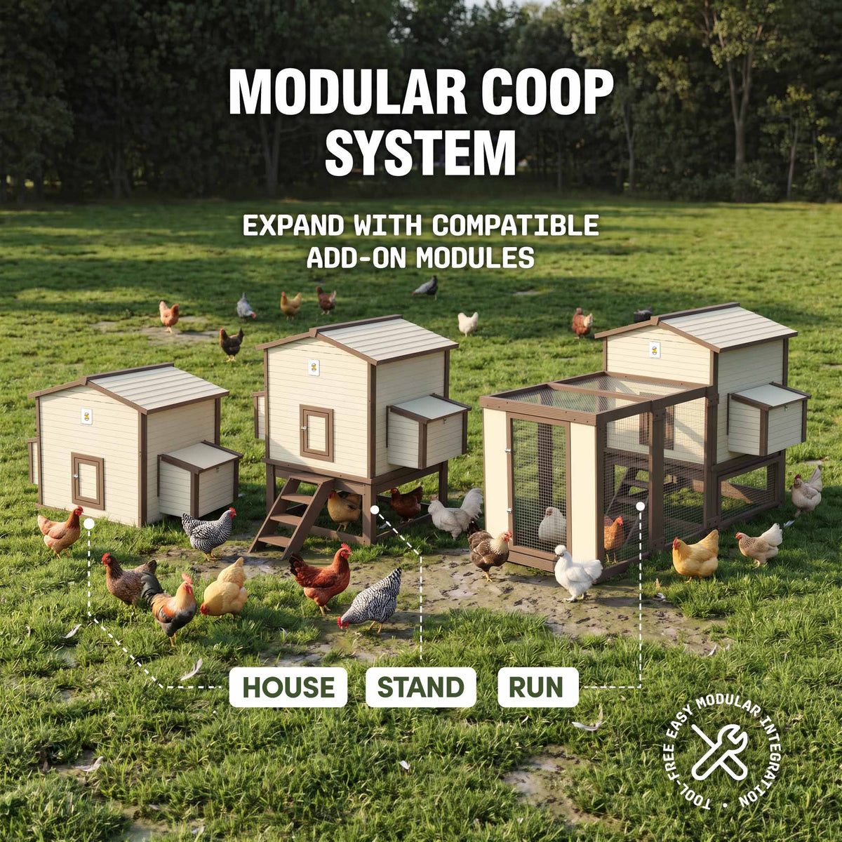 Flock Right Chicken Coop - House Only