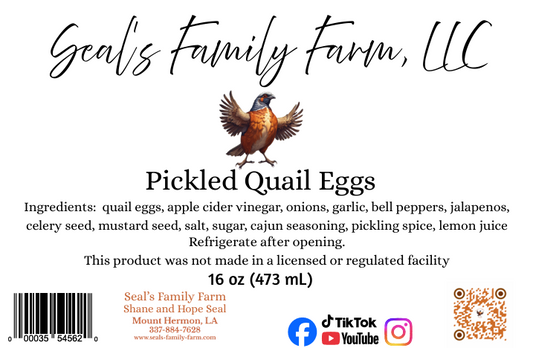 Original Pickled Quail Eggs
