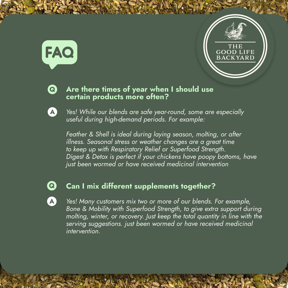 Feather and Shell - Calci-Protein Blend (Chicken Feed Additive)
