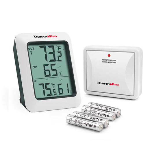 ThermoPro TP60 Digital Indoor Outdoor Thermometer / Hygrometer