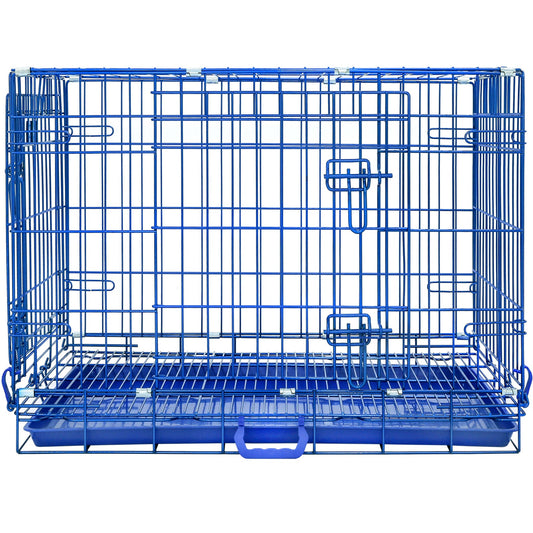 30" Collapsible Blue Dog Crate BLU30